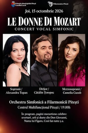 Bilete la Le Donne di Mozart - Concert Vocal Simfonic