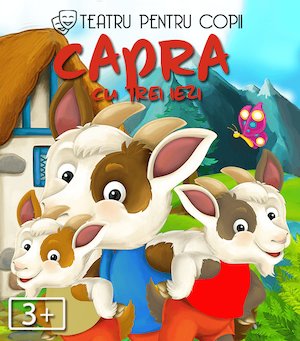 Bilete la Capra cu trei iezi – teatru pentru copii @ Trattoria Paradis