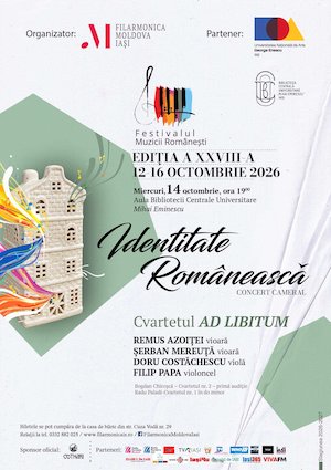 Festivalul Muzicii Românești, ediția XXVIII - Concert cameral Cvartetul Ad libitum