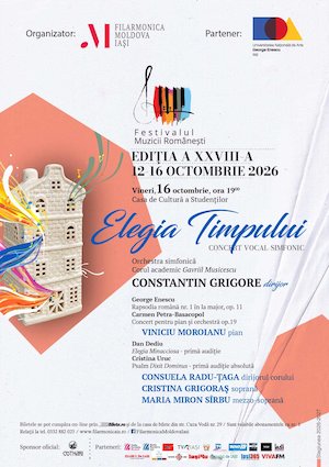 Bilete la Festivalul Muzicii Românești, ediția XXVIII - Concert vocal-simfonic de închidere a Festivalului