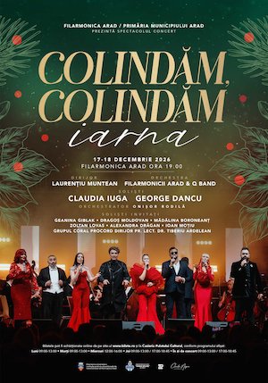 Bilete la Colindam, colindam iarna - by Q Band & Filarmonica Arad