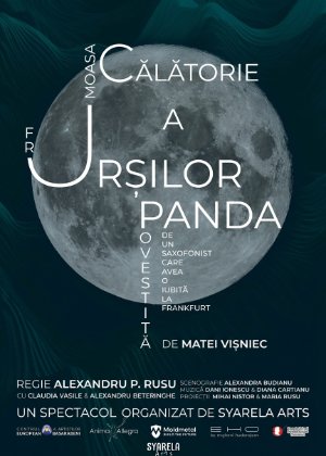 Bilete la Frumoasa calatorie a ursilor panda povestita de un saxofonist care avea o iubita la Frankfurt