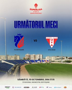 Bilete la FC Botosani - UTA Arad
