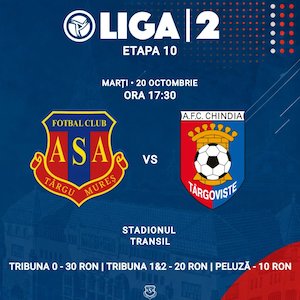 ASA Targu Mures - AFC Chindia Targoviste