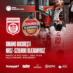 Bilete la CS Dinamo Bucuresti – NHSZ Szolnoki Olajbányász (OLAJ) | FIBA Europe Cup